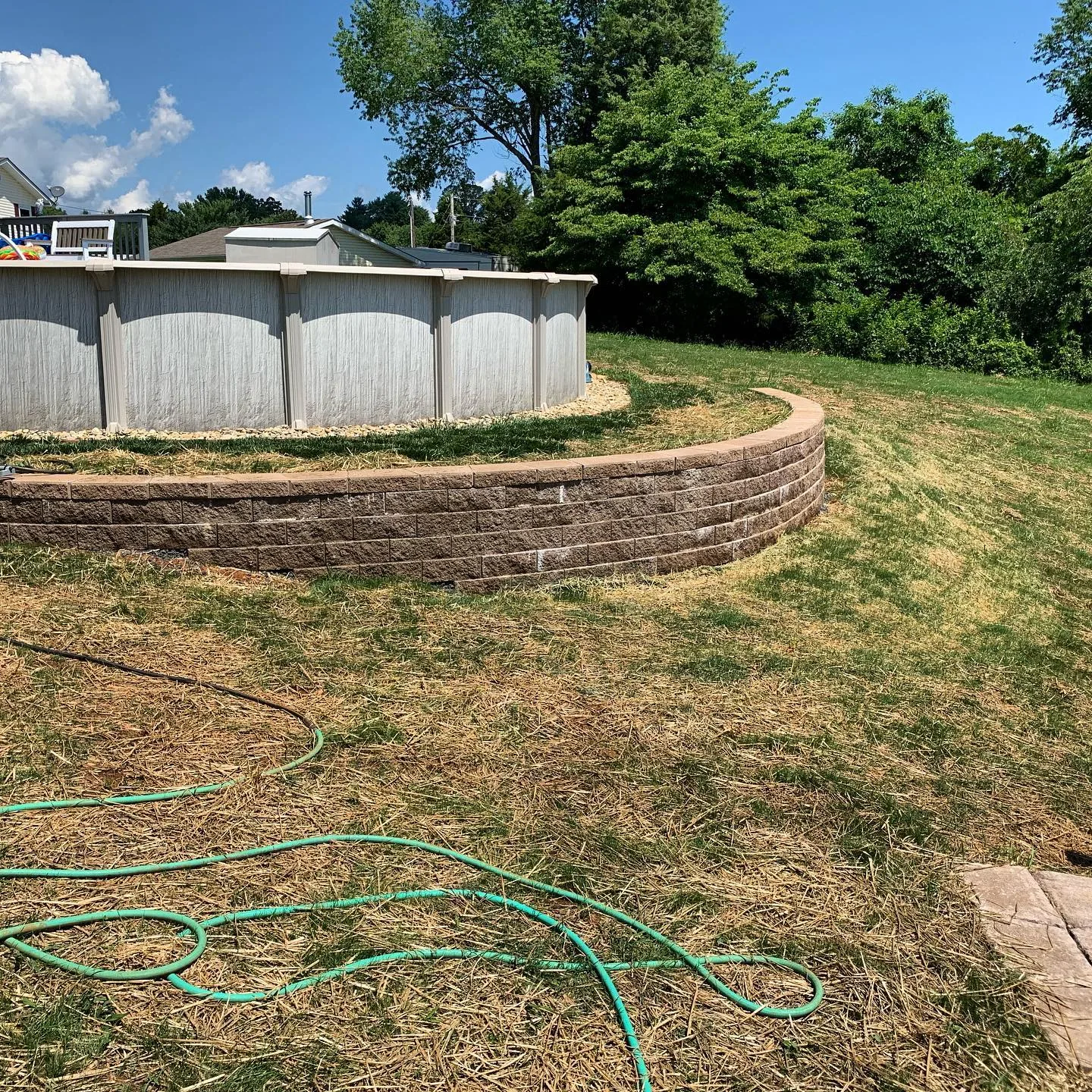 Residential lawn and landscaping project by 3R Outdoor