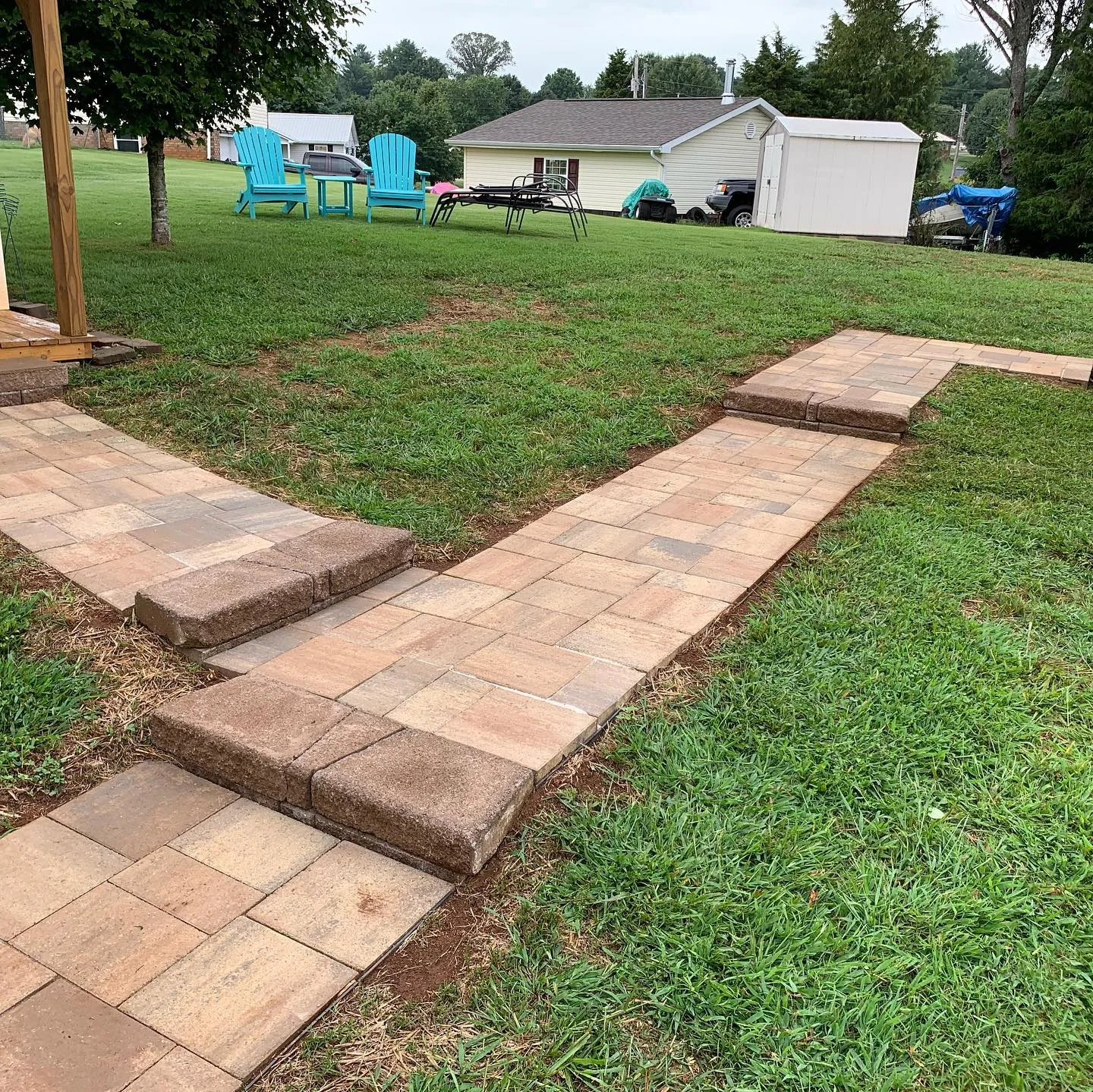 Residential lawn and landscaping project by 3R Outdoor